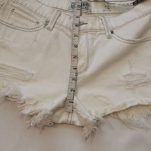 Lucky brand cut off shorts size 6 - Picture 4 of 10